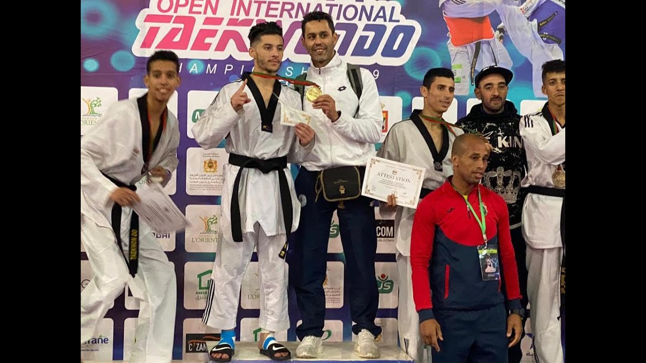 M-58kg hamza el hacham VS Agadir 2019-2020 Semi Finals Moroccan Olympic championship TAEKWONDO
