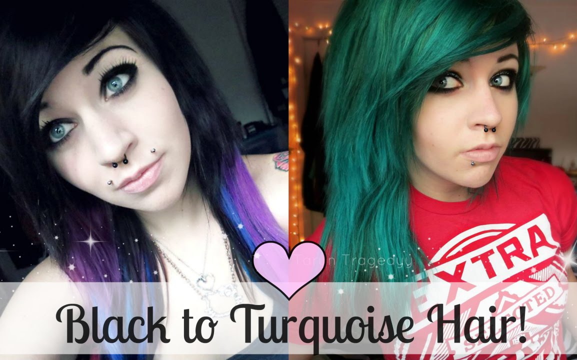 Bleaching/Dying my hair Green/Blue :D