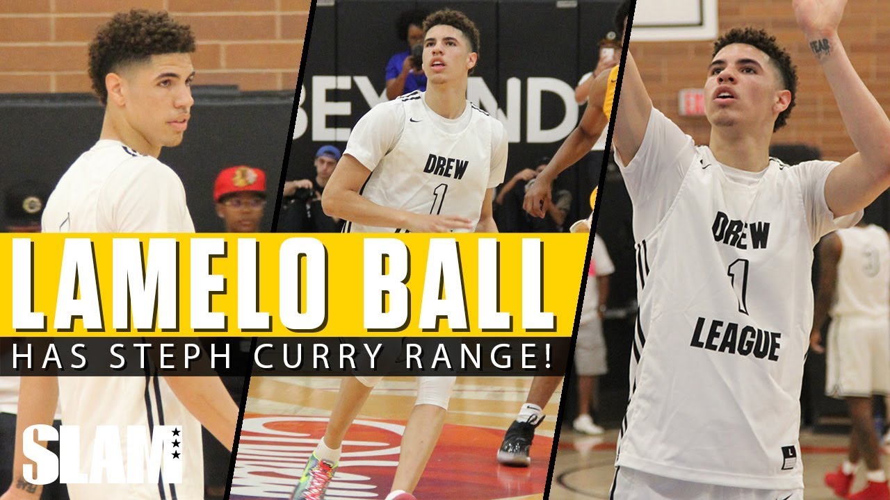 LaMelo Ball TORCHES DREW LEAGUE with LIMITLESS Range!