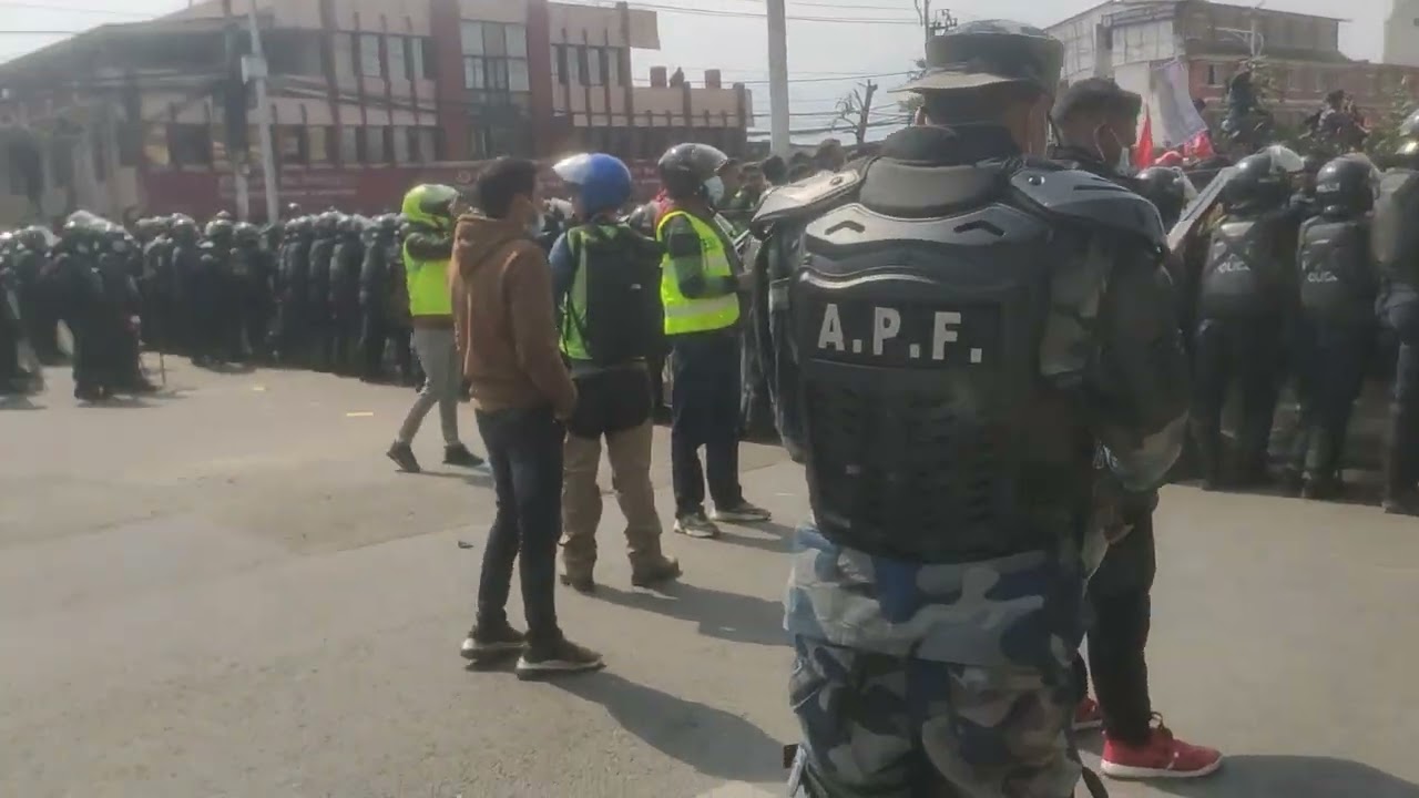 #MCC protest in New Baneshwor