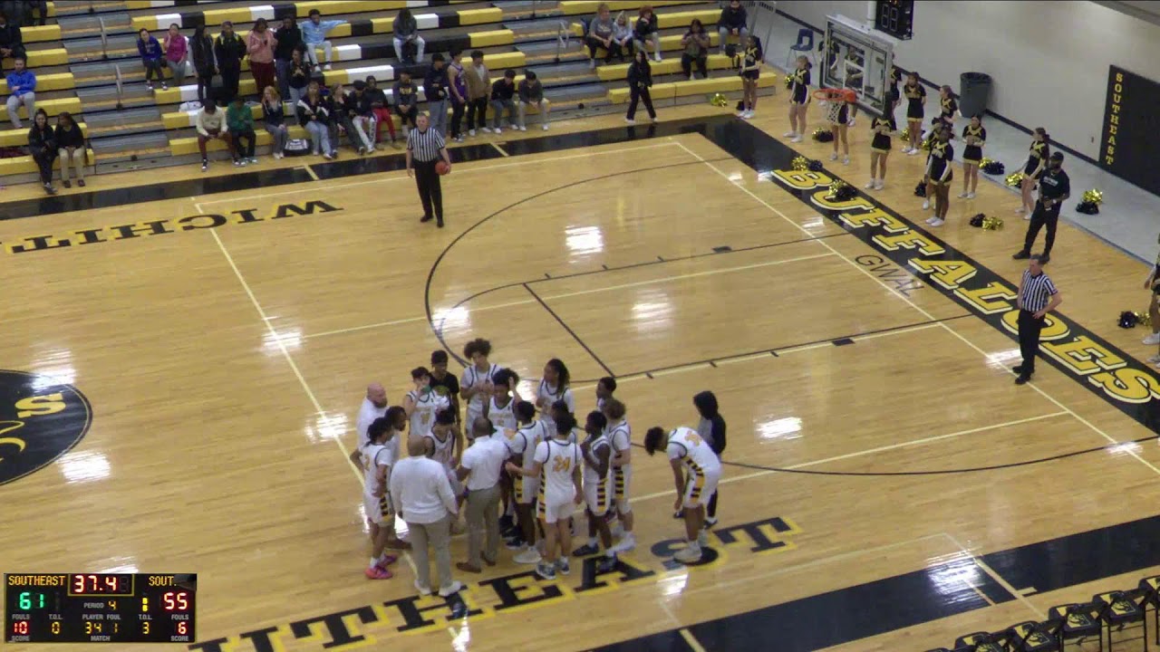 Wichita Southeast High School vs Wichita South High School Mens Varsity Basketball