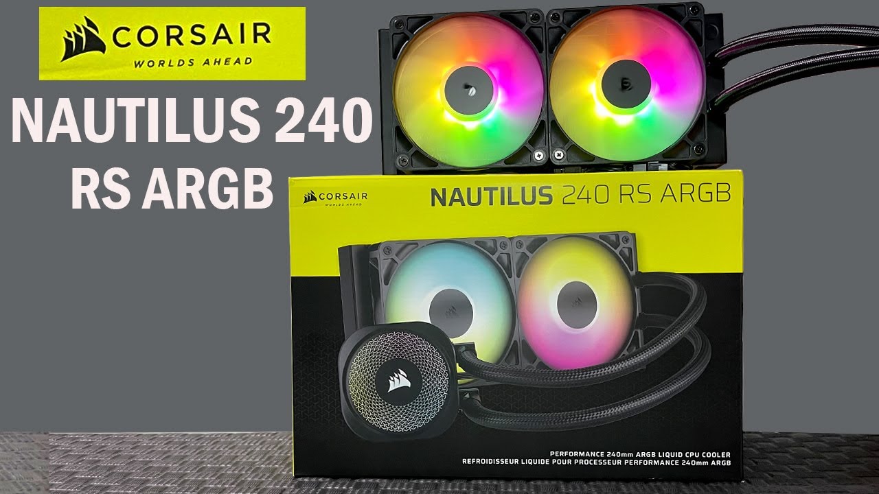 How To install Corsair NAUTILUS 240 RS ARGB Liquid CPU Cooler