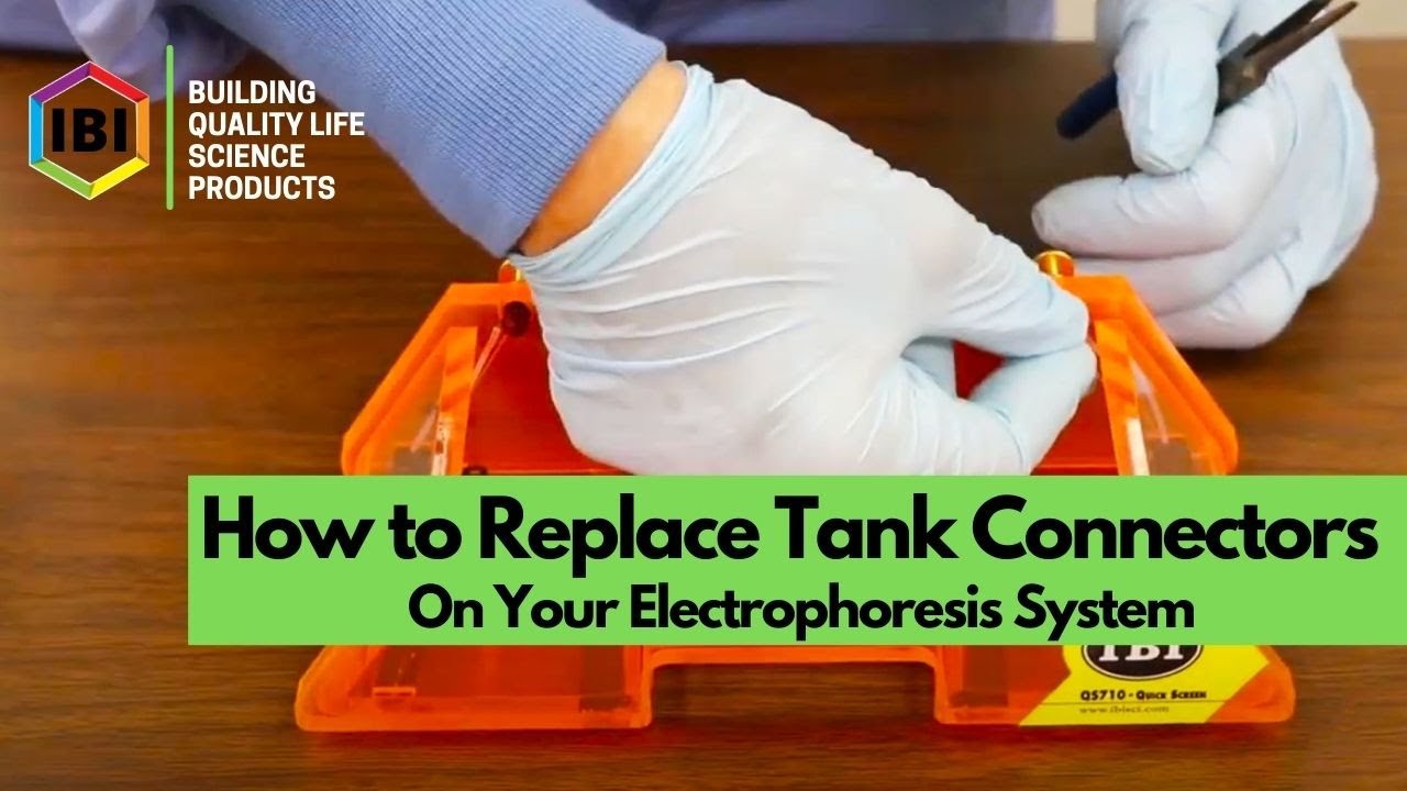 How to Replace Tank Connectors on your Horizontal Electrophoresis System | IBI Scientific