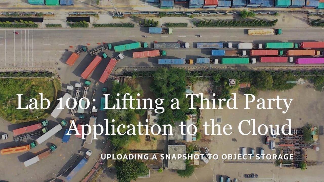 Lab 100 Uploading a VMDK to OCI