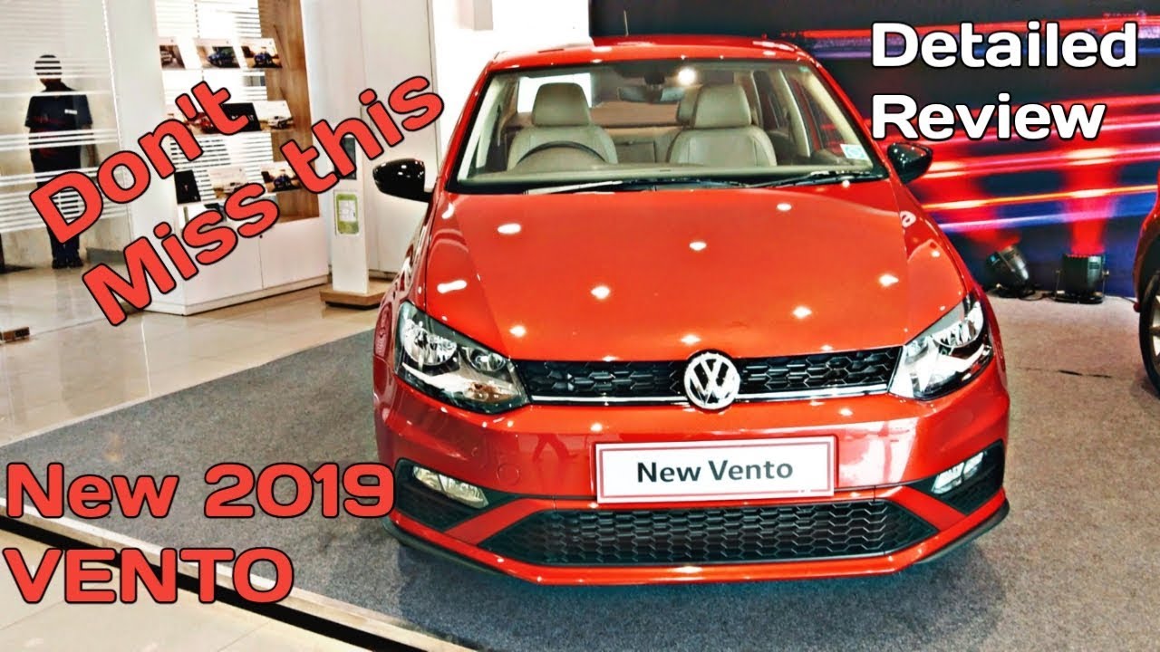 New 2019 Top Model Volkswagen Vento Facelift Highline Petrol / Walkaround Review / Plus Drive