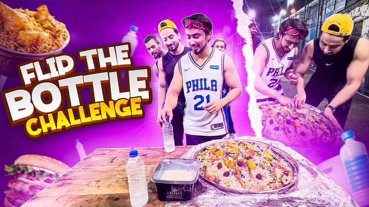 Flip The Bottle Challenge🤪🍛❤️ | Adnaan 07