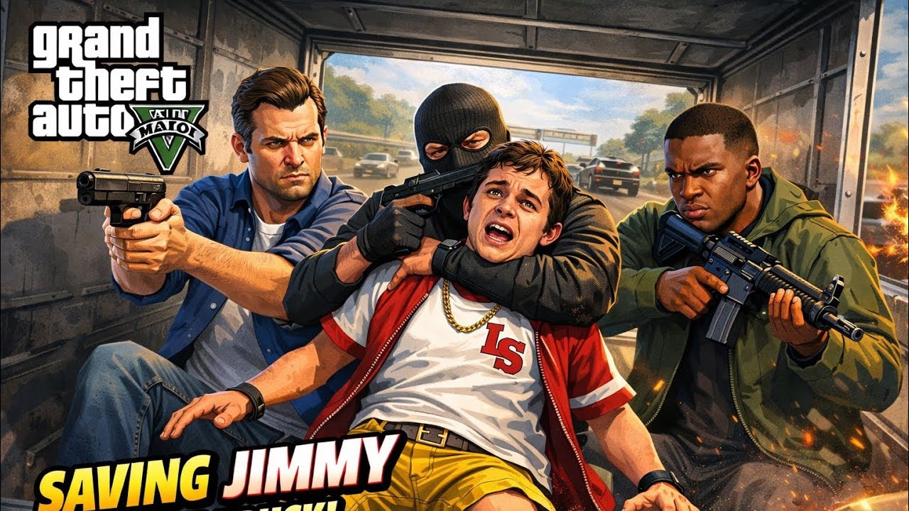 Michael and Franklin rescue Jimmy| #gaming #gameplay #gamingvideos #gtav #gta5 #storymode
