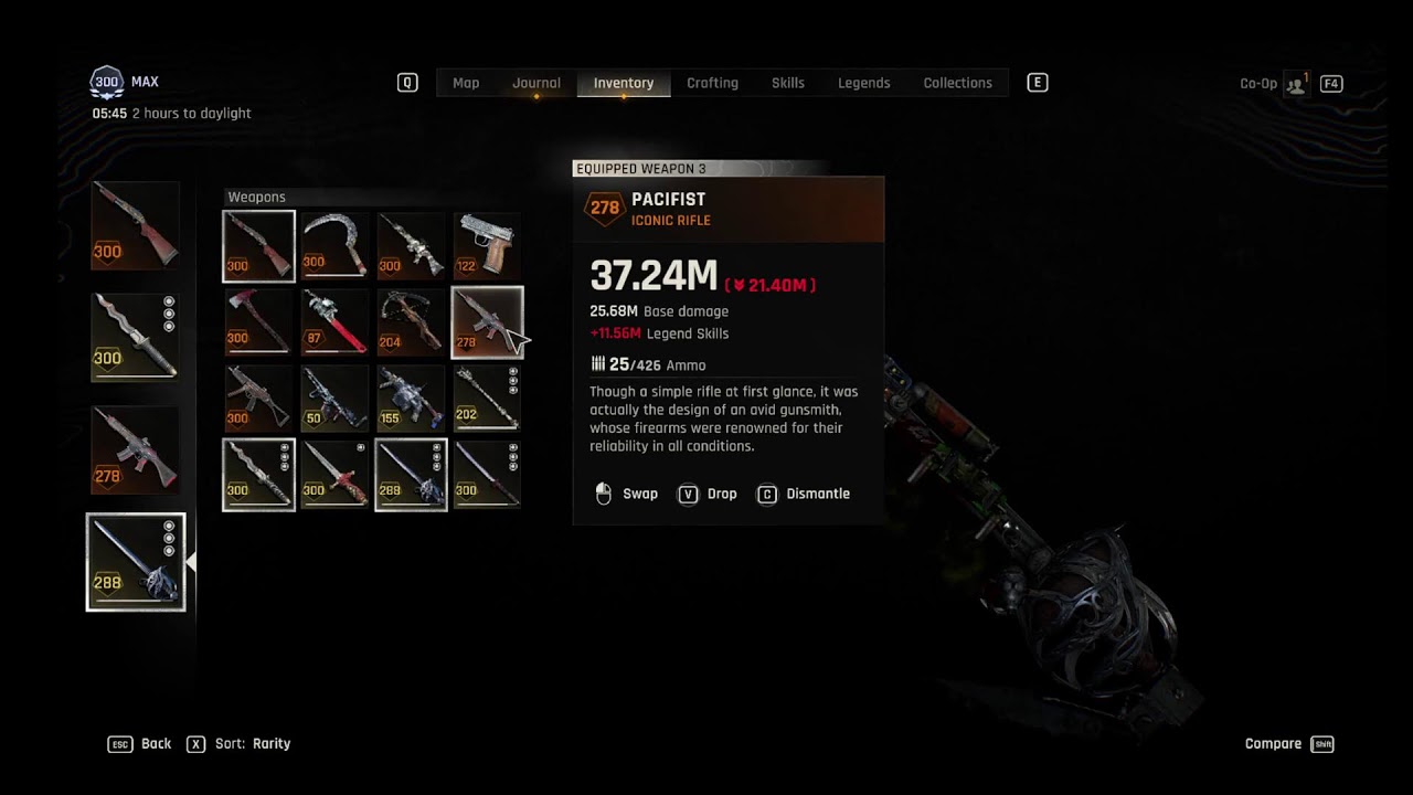 Dying Light: The Beast, NG+7 Roaming around until night finding resources