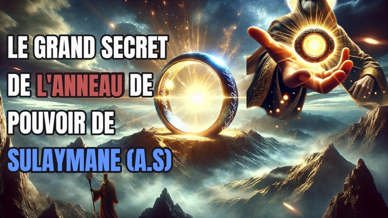 LE SECRET DE L’ANNEAU DE SULAYMĀN (Alayhi s-salām) : POURQUOI LES DJINNS LUI ONT-ILS RÉSISTÉ ?