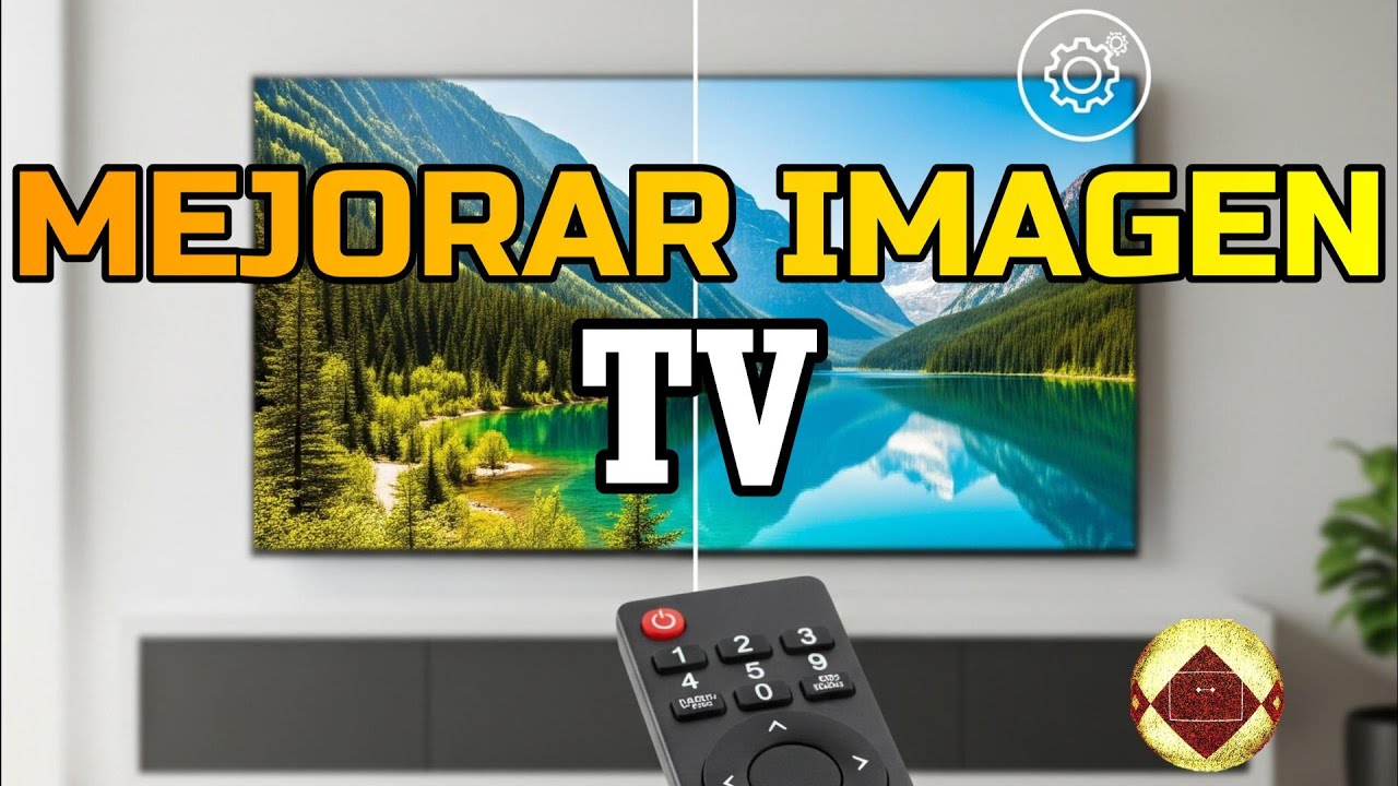 Cómo MEJORAR IMAGEN DE TELEVISOR Tutorial Configurar Smart TV 4k Ajustes brillo color contraste