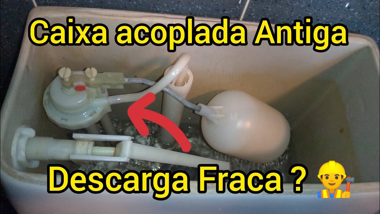 Caixa acoplada Fraca 👷 Como resolver um dos problemas D.i.Y