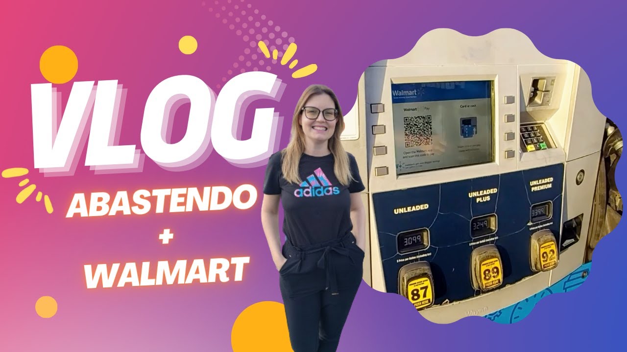 COMO ABASTECER EM ORLANDO + WALMART: VLOG