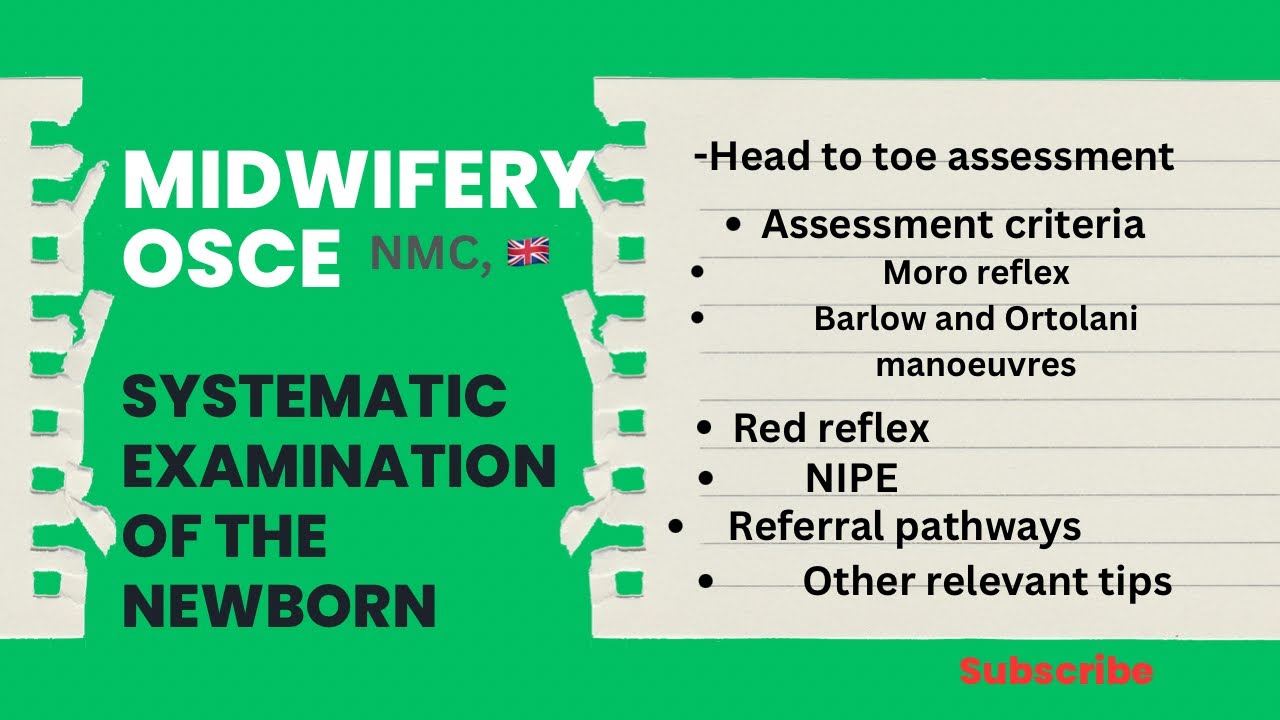 How to do SEN station Midwifery OSCE | Head to toe exam