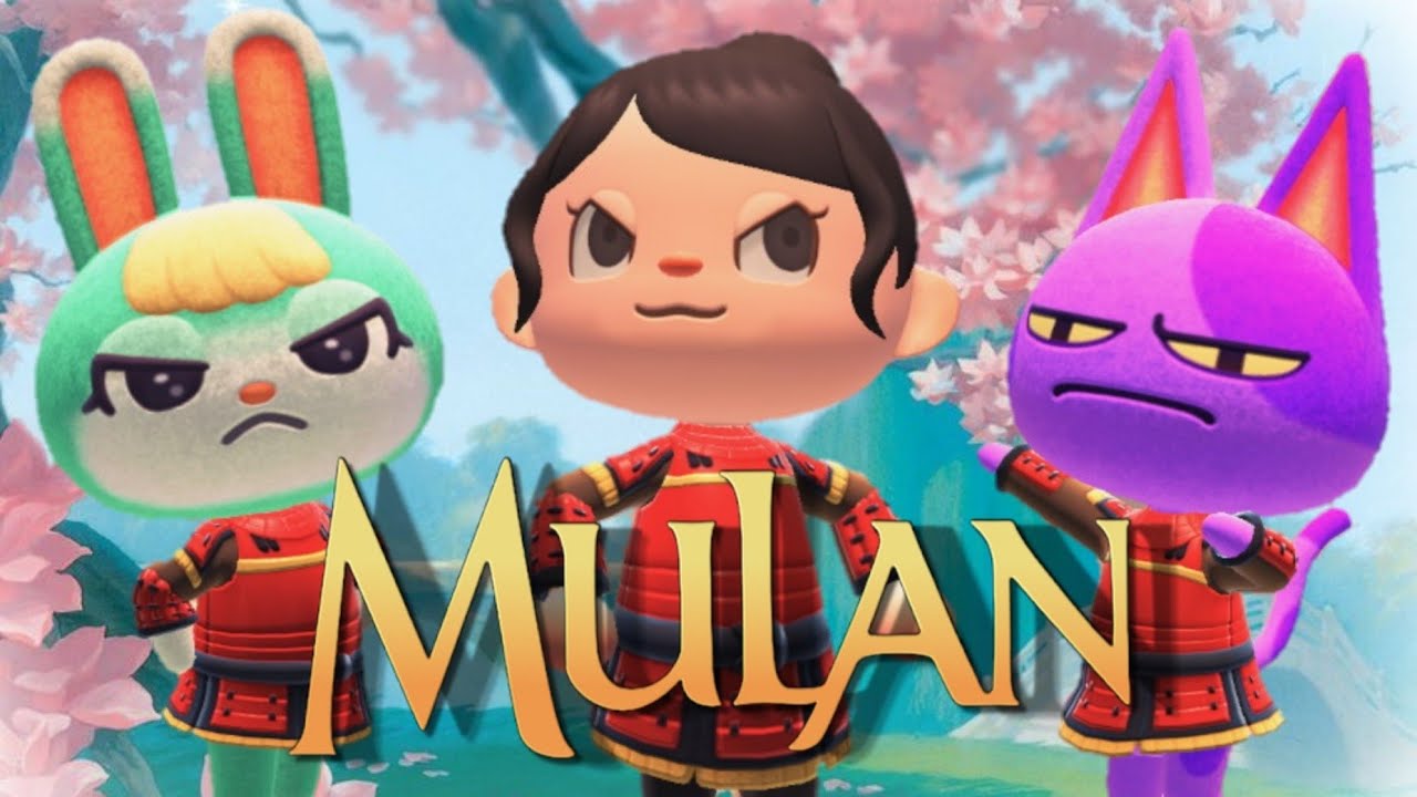 Warrior Sasha and Bob| Mulan 花木兰| Animal Crossing New Horizons 动物森友会