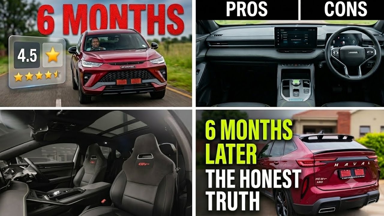 Часть 2 из 6-месячного обзора моего Haval H6 GT: приборная панель, информационно-развлекательный ...