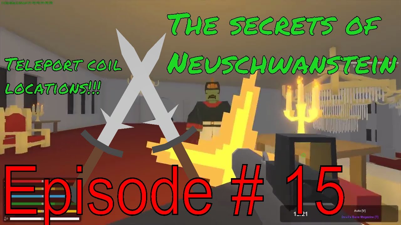 Unturned Germany (Modded) Episode #15 The Secrets of Neuschwanstein Castle Easter Egg!!!!!