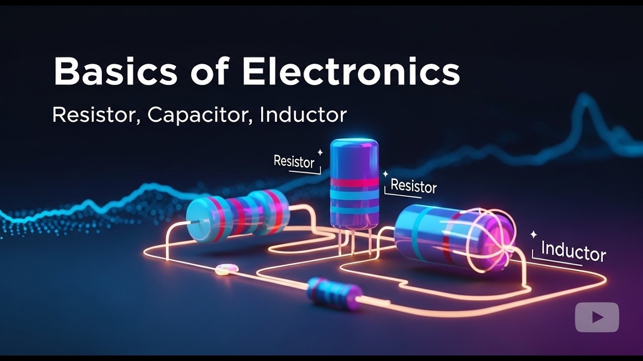 Basics of Electronics: Resistor, Capacitor & Inductor
