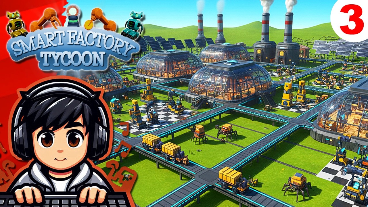 CONSTRUYENDO UN EMPORIO, ¿ PODRÉ COSEGUIRLO ? - SMART FACTORY TYCOON  ( EP 03 )