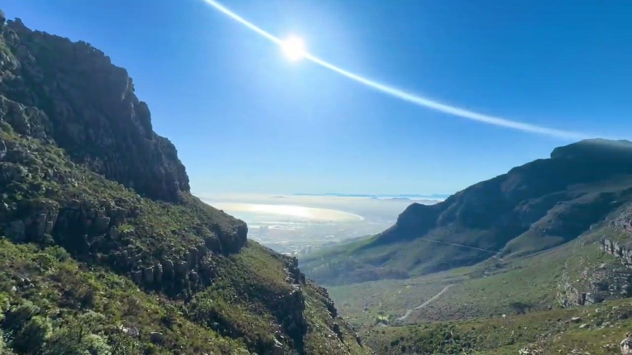 Hiking to Top of Table Mountain via Platteklip Gorge