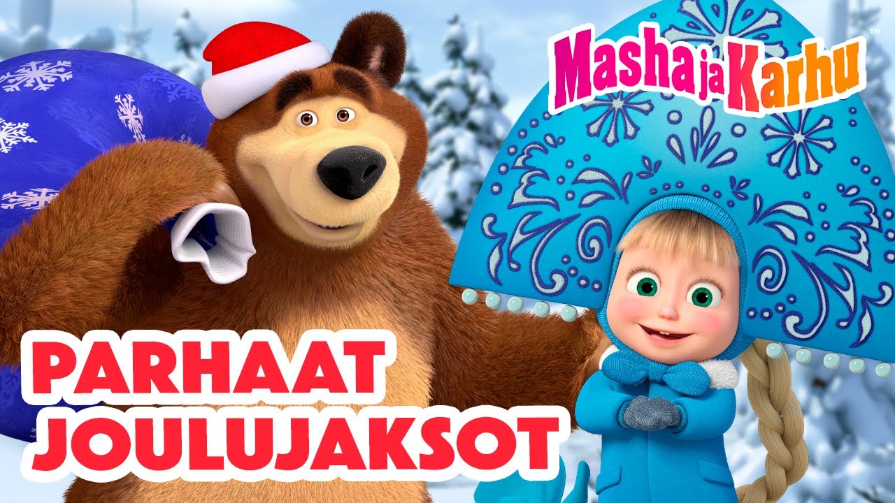Masha ja Karhu 👧🐻 Parhaat joulujaksot ✨🎄❄️ Paras jaksokokoelma 🎬 Masha and the Bear