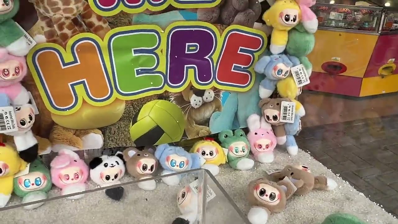 Is It Possible to Win a Labubu? Claw Machine and Coin Pusher at Blackpool Pleasure Beach Arcade