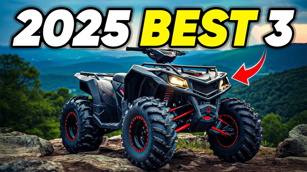 ✅ Best 3 ATVs 2025 [Polaris vs Yamaha vs Can-Am]