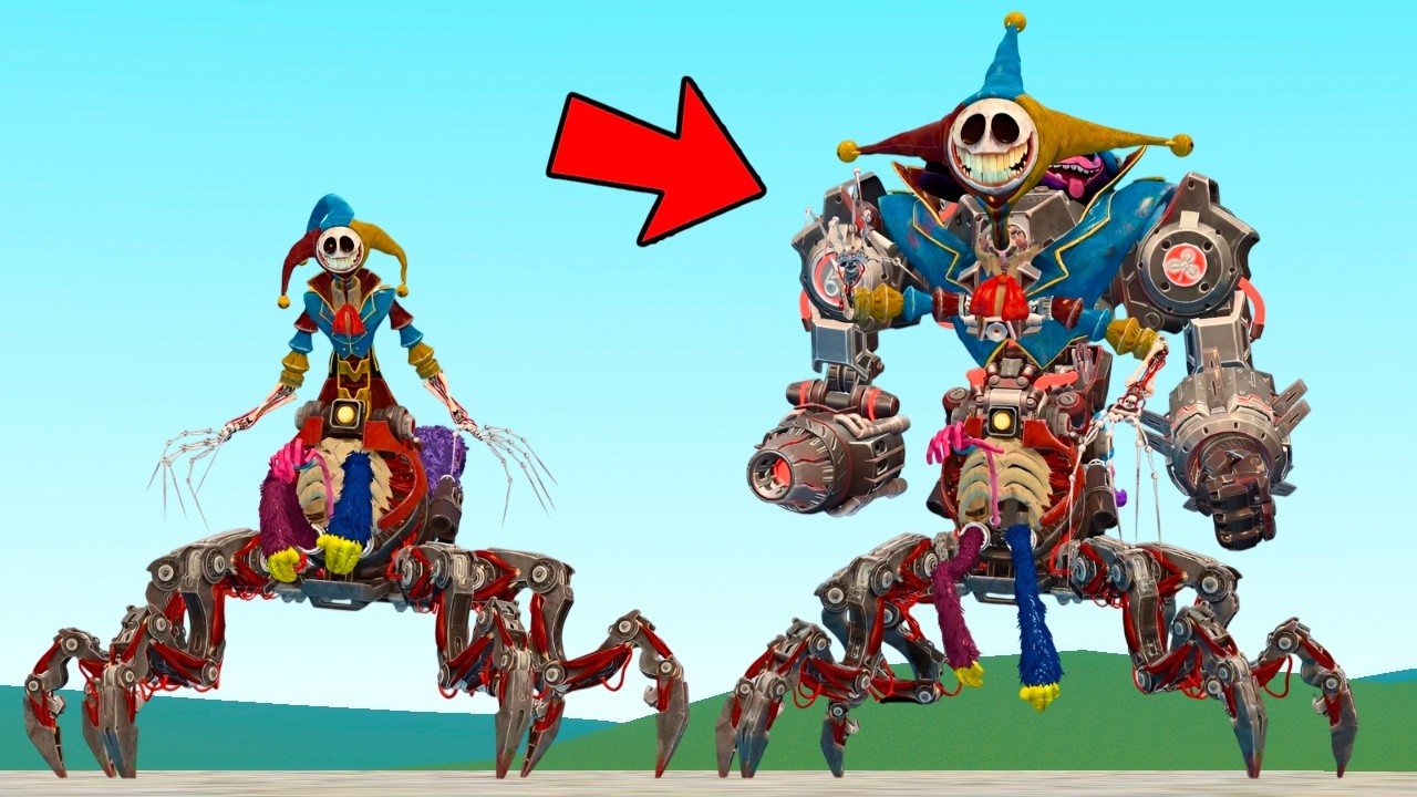NEW EVOLUTION OF THE PROTOTYPE PHASE 2 POPPY PLAYTIME CHAPTER 5 In Garry's Mod!