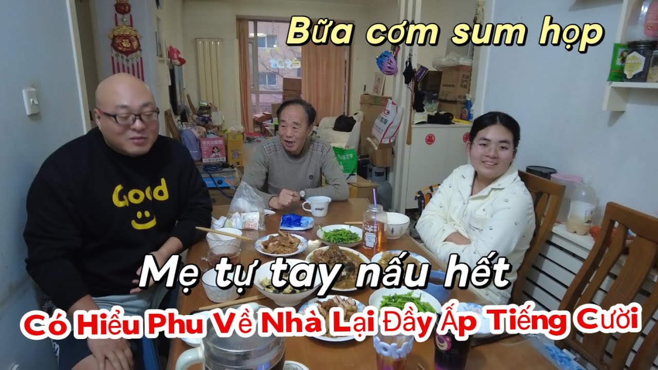 833]Có Hiểu Phu Về Nhà Lại Đầy Ấp Tiếng Cười,Mẹ Vui Nấu Cả Bàn Đồ Ăn Luôn 
