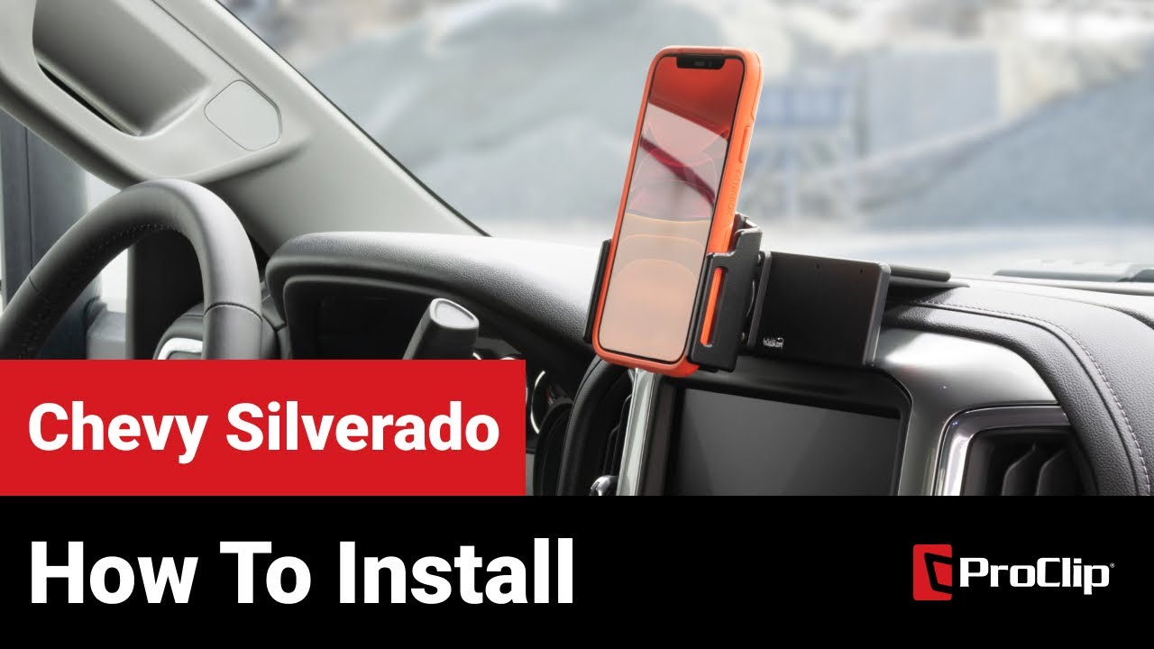 Chevy Silverado and GMC Sierra: Mount How-To Install 2019-20XX (#213561)