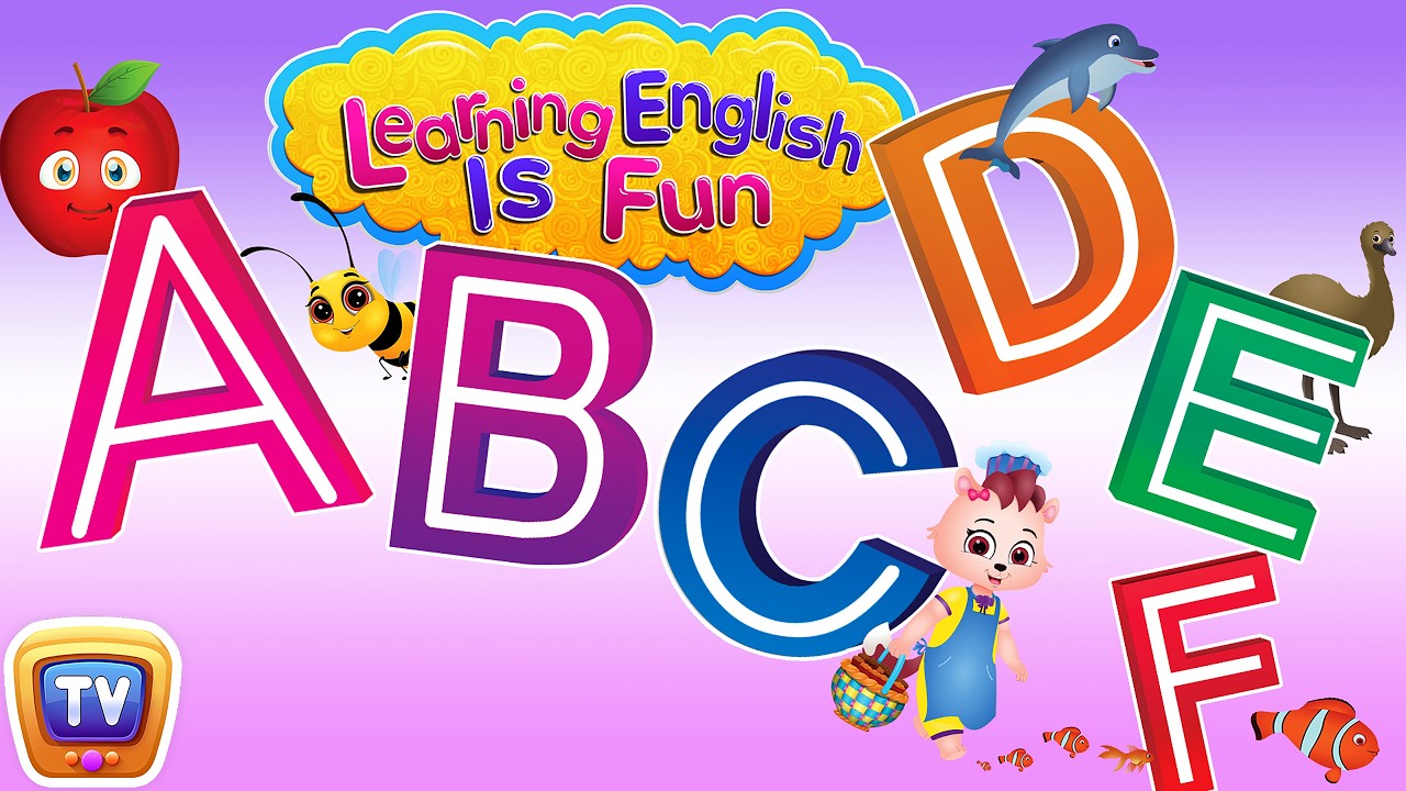 ABCDEF Alphabet songs with Phonics Sounds & Words for Children | Learning English with ChuChu TV