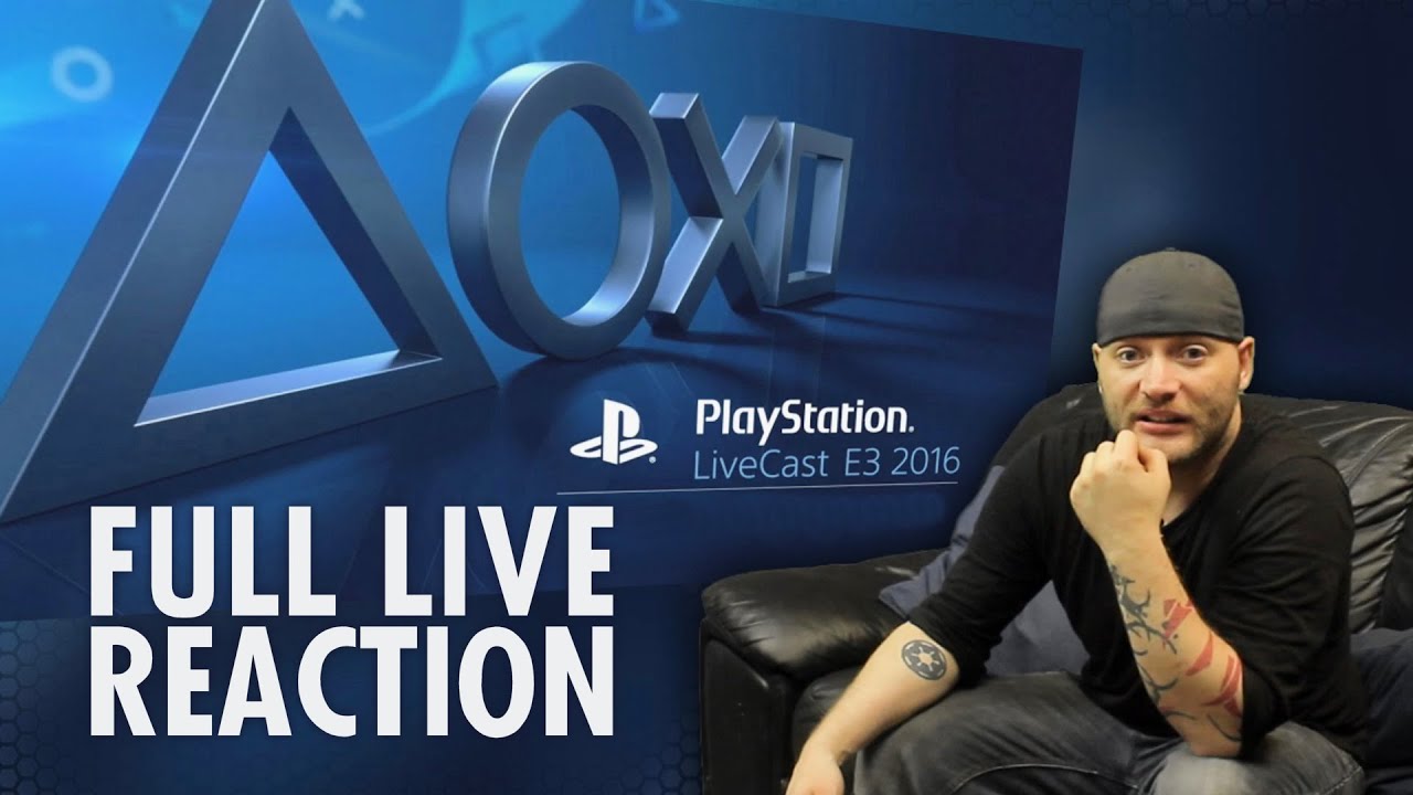 E3 2016: Sony Press Conference LIVE Reaction!!
