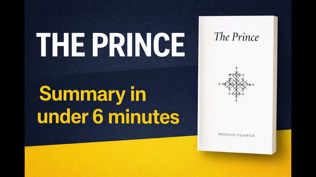 The Prince Book Summary in 6 Minutes | Power & Strategy