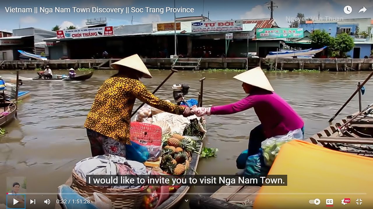 Vietnam || Nga Nam Town Discovery || Soc Trang Province