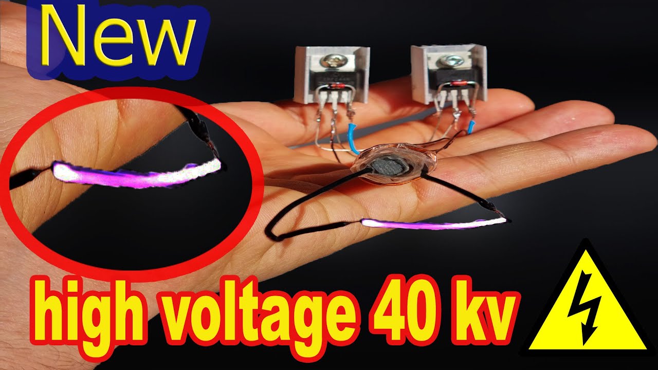 high voltage generator  40 KV - high voltage generator stun gun-make taser