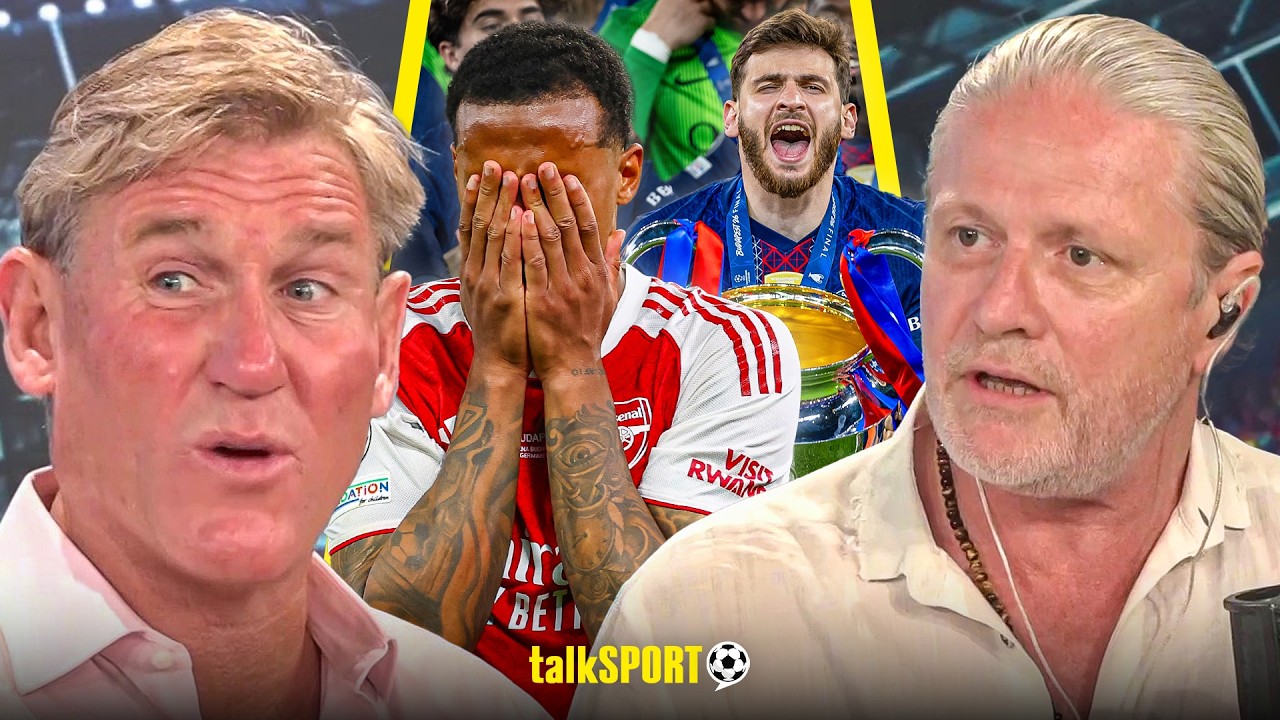 Simon Jordan & Emmanuel Petit REACT to Arsenal Suffering Champions League Final HEARTBREAK vs PSG!