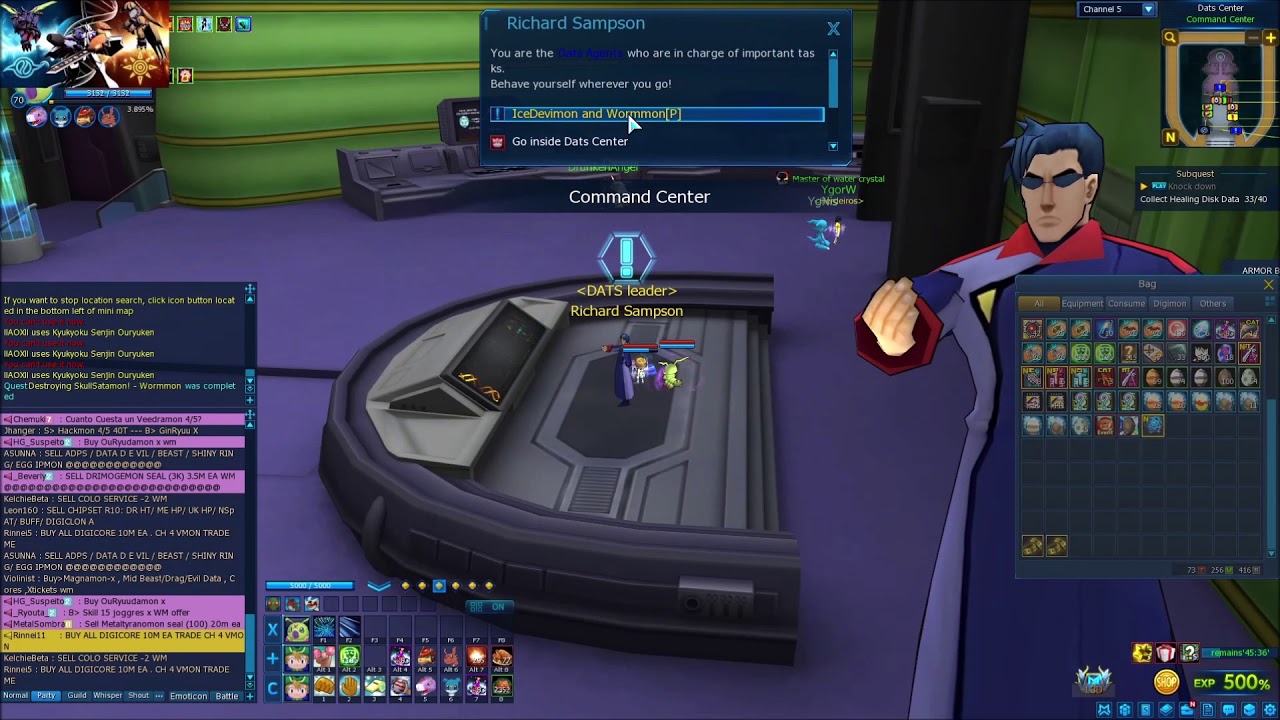 Imperialdramon Paladin Mode Jogress Quests & Showcase Digimon Masters Online