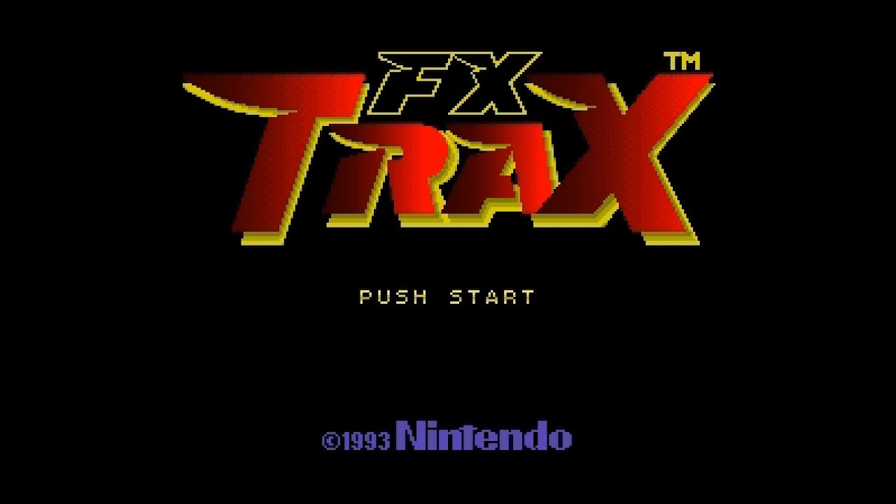 Stunt Race FX (FX TRAX) very early prototype compiled
