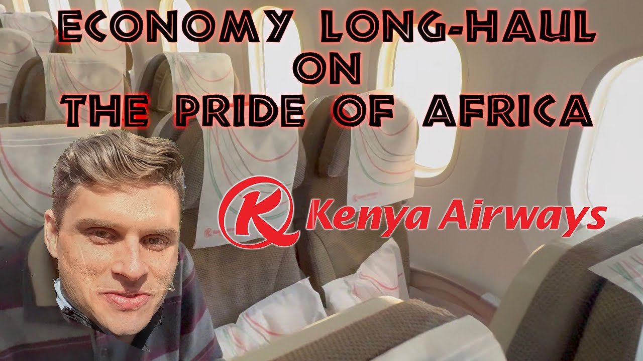Flying economy on The Pride of Africa with Kenya Airways