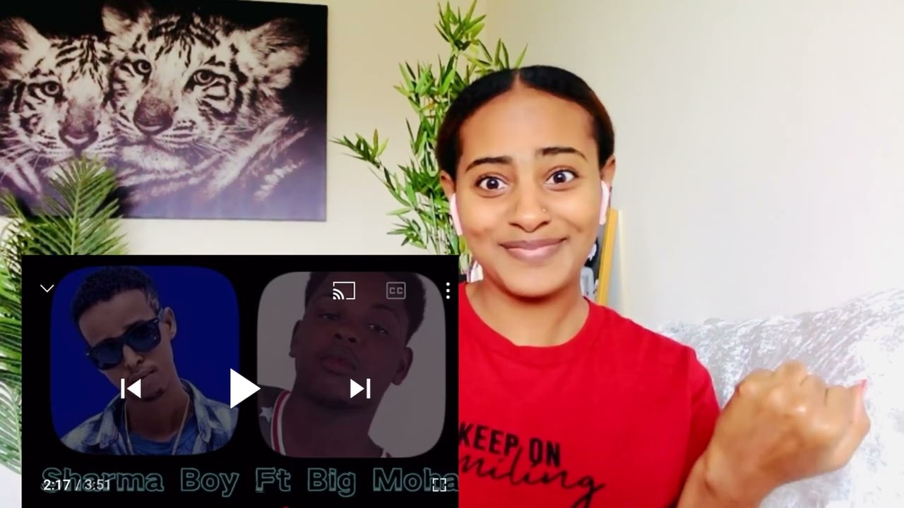 Sharma Boy Ft Big Moha~Iga Badan Somali Nimo~Reactionvideo #Oromogirl @SharmaBoy