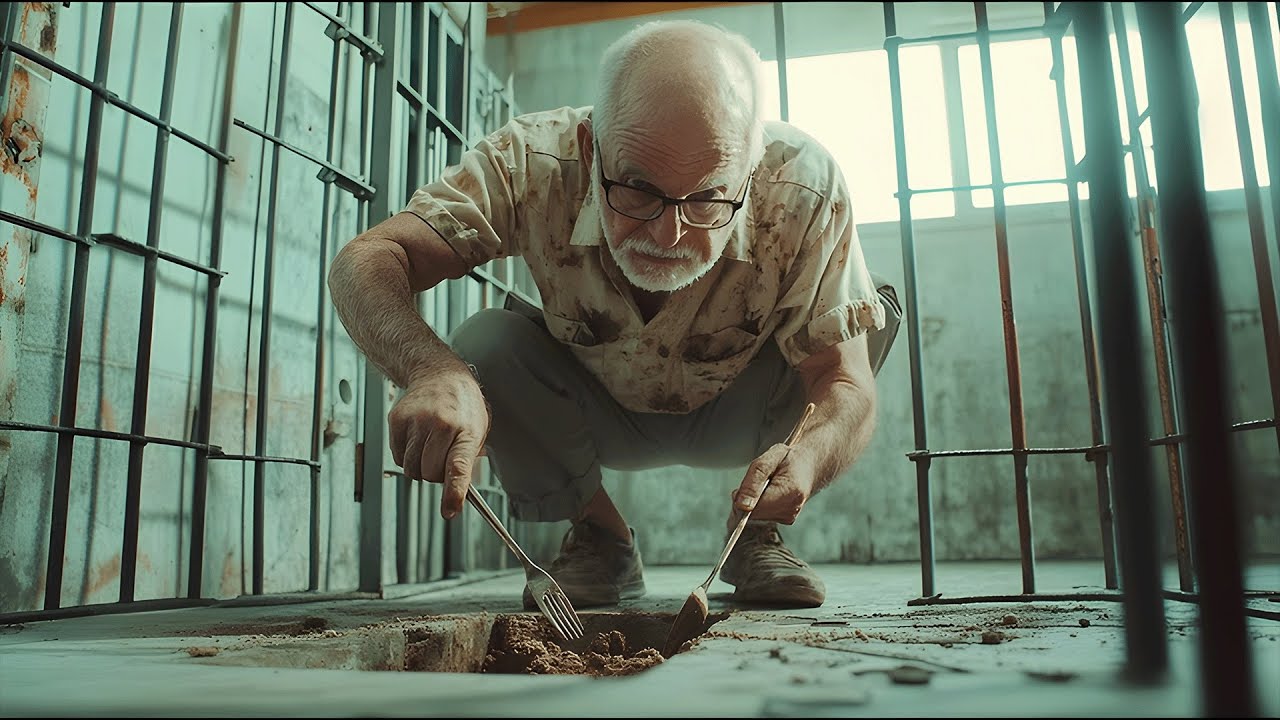 Genius Old Man Made a Great Plan to Escape from Jail - Movie Recap