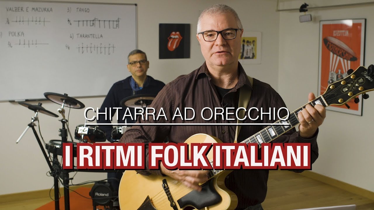 I RITMI FOLK -  CHITARRA AD ORECCHIO TUTORIAL #11