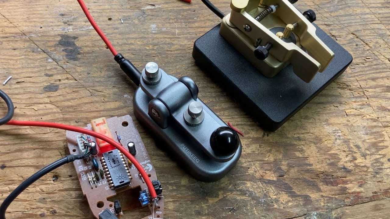 Key/Keyer Mouse Mod Interface for Online Morse Code