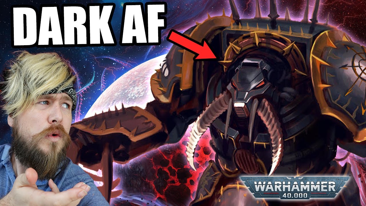 5 самых БЕЗУМНЫХ Терминаторов Хаоса! | История Warhammer 40k