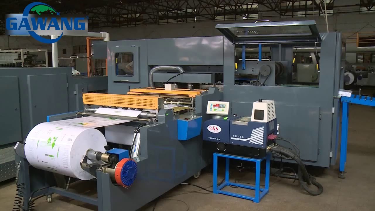 1 Roll A4 Paper Cutting And Packing Machine Line