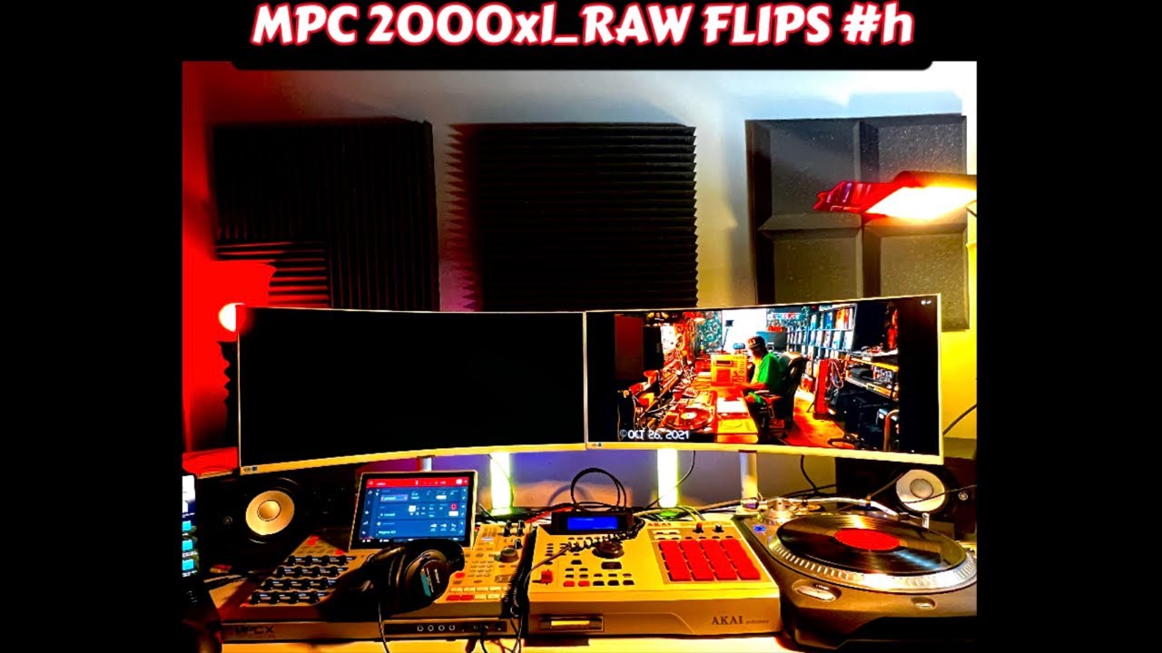 MPC 2000xl RAW FLIPS #h