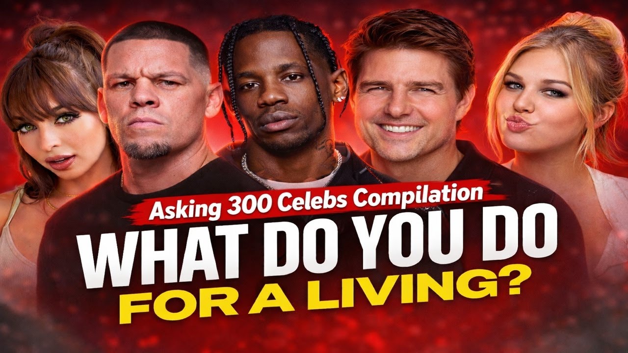 Asking 300 Famous Celebs What They Do For A Living