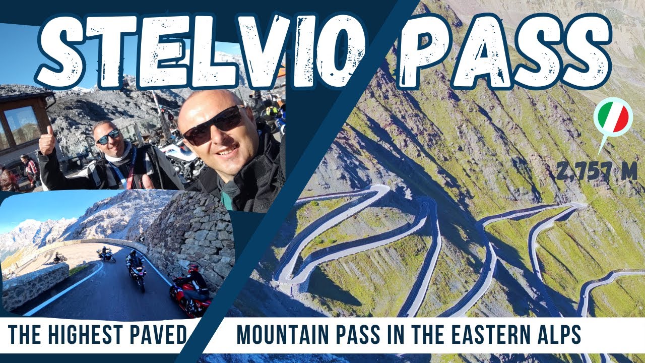 Stelvio Pass → Bormio: The complete route by Motorcycle - (360 Cam View)
