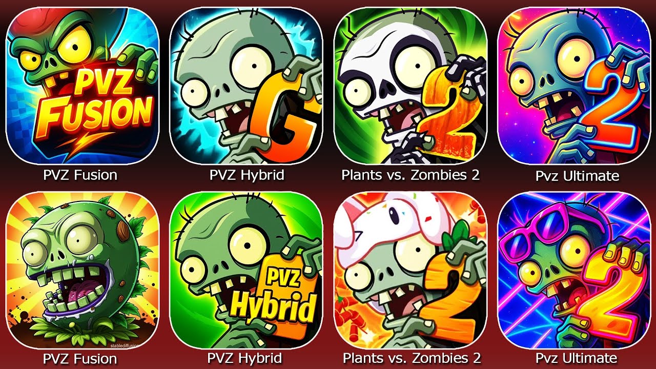PVZ Fusion,Plants vs  Zombies 2,PVZ Hybrid,Pvz Ultimate,Plants vs  Zombies 2 Chinese