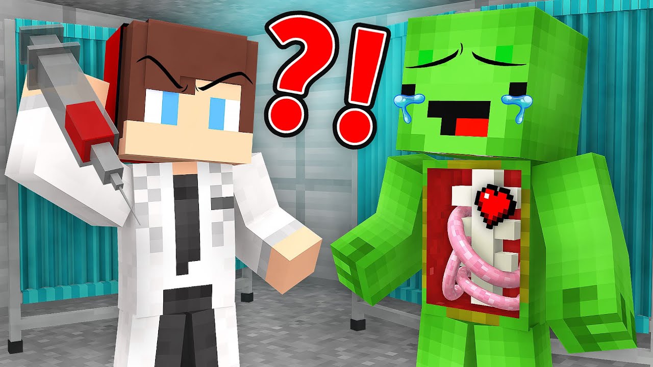 How JJ Became a Doctor and Saved Mikey in Minecraft (Maizen)