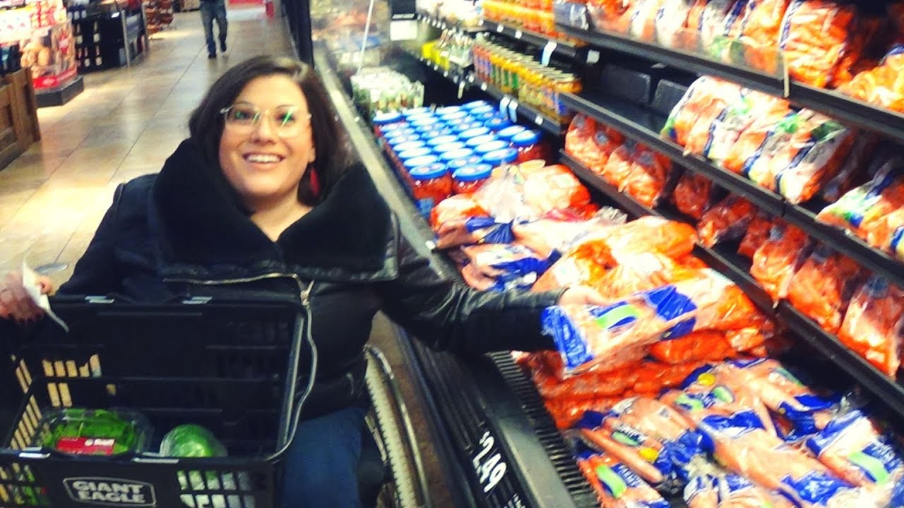Grocery Shopping in a Wheelchair || Daniellability